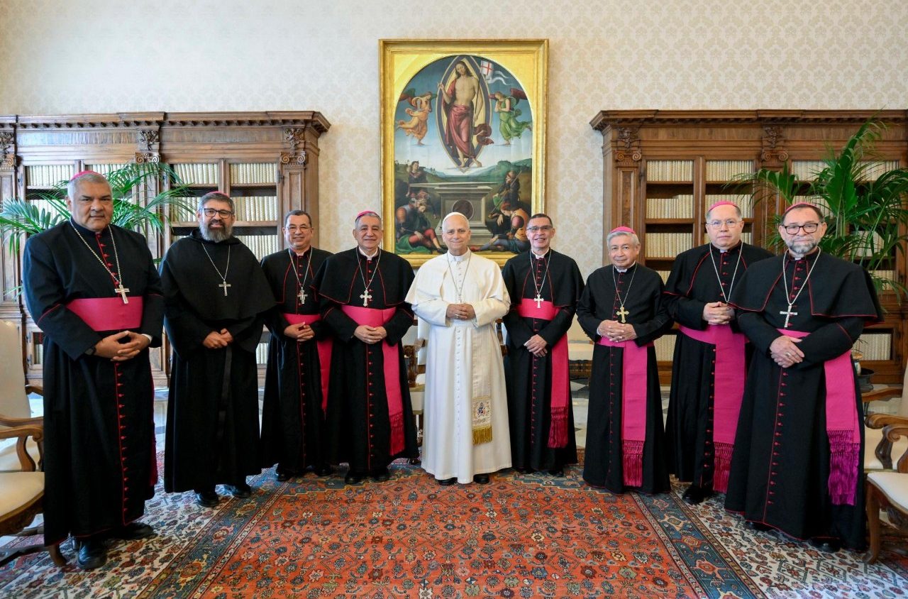 Papa Leão XIV recebe bispos do Panamá em visita ad limina